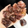 Quartz Hématoïde Rouge Brut