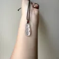 High Ice Double Sided Lucky Bean / 15*34MM