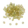 Glitter Transparent Gold Font