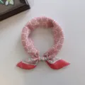 Soft Cotton Diamond Flower Pink Orange