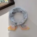 Soft Cotton Striped Dog Blue