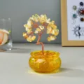 Citrine Glazed Treasure Bowl Money Tree