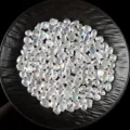 Electroplated White Moonstone Gravel