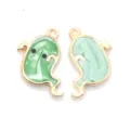 Ghost Pendant (A3-009) / 1 Piece/Pack (20*20mm) / Green