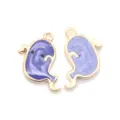 Ghost Pendant (A3-009) / 1 Piece/Pack (20*20mm) / Purple