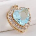 Classic Heart Style (S3-504) / Aqua Blue