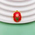 Red Base Pink Tulip Style (A379)