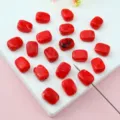 Square Style / 1 Piece/Pack / Coral Orange