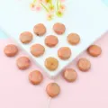 Flat Round Style / 1 Piece/Pack / Hibiscus Orange