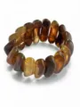 Karamel Gefacetteerde Bangle