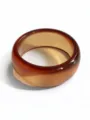Caramel Gold Buckle Bangle