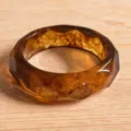 Dark Brown Oval Bangle