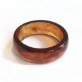 Dark Brown Swirl Bangle