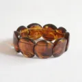 Dark Brown Amber Bangle
