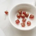 Losange Rouge Transparent (Style 04) / 1 Pièce/Paquet