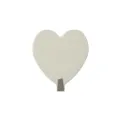 Heart / 1 Piece / Cream