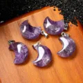 Colgante de Luna de Amatista