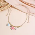 Collana Conchiglia Rosa Blu