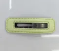 Hollow Leather Rectangle BB Clip / Light Green