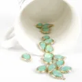 Teardrop / 2-Piece Pack (12x16mm) / Light Green
