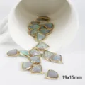 Βεντάλια / Πακέτο 2 Τεμαχίων (19x15mm) / Γκρι