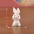 Style 2 - Lapin Tenant un Gâteau de Lune