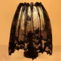 Black Lace Hollow Style / 50x152cm / Black