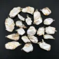 Perle d'Eau Douce Irrégulière (1036-Z221217010) / 1 Pièce/Pack