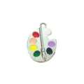 Artist Palette - White K Plated