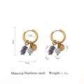 Gold Coin Stack Pendant (Z3322G4) / Colorful