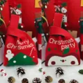 20x35cm / Apple Christmas Tree Bag Double Sided