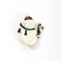 Schneemann mit Zuckerstange (YNCP1481)