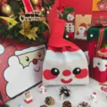 20x35cm / Smiling Santa Claus Bag