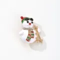 Skifahrener Schneemann (YNCP1696)