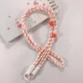 Orange White Stripe