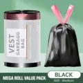 Drawstring / 80 Pcs (45x45cm) / Black