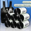 Thickened Vest Style / 100 Pcs (45x55cm) / Black