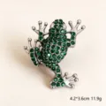 Antique Silver Frog Style (YK3295) / 4.2*3.6cm