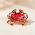 Stile Granchio Oro Rosso (YK5268) / 4.0*3.0cm