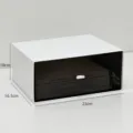 Un Tiroir Noir Transparent / Boîte à un Tiroir