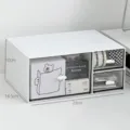 Clear Three Drawer