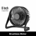 2nd Gear Wind Speed (KY) / 8 Inch / Black