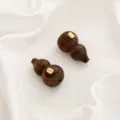 Gold-Plated Ebony Wealth Lucky Gourd