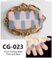 Fruit Pink Blue Agate (CG-023)