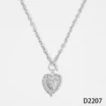 Heart Style (D2207) / Silver