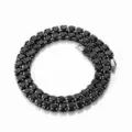 4mm Stijl / 45cm / Witgoud/Zwart