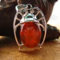 Red Agate Pendant (JYLP395)