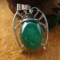 Green Agate Pendant