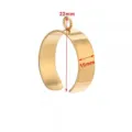 1 Piece / 10mm / Gold