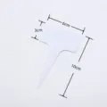 100 Pieces/Pack / White